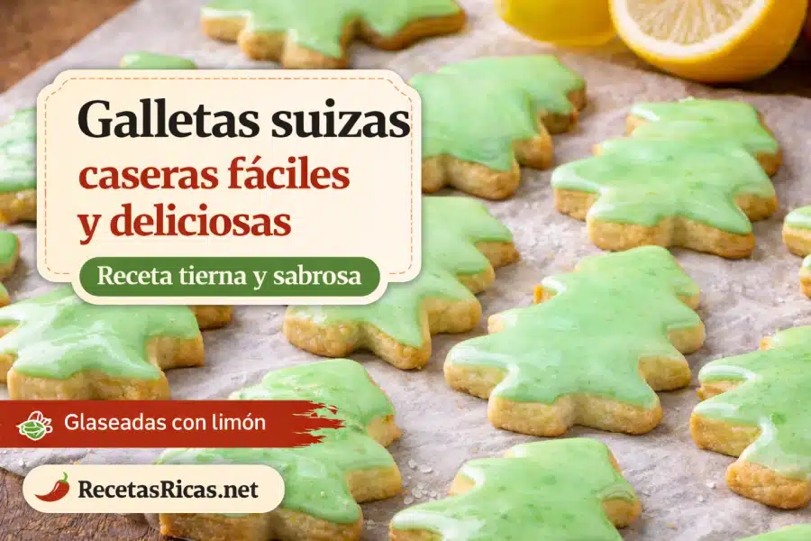 Galletas suizas caseras fáciles y deliciosas Galletas suizas caseras fáciles y deliciosas