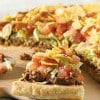 Taco pizza