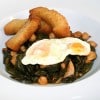 espinacas con garbanzos y