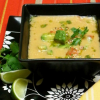 sopa de aguacate y maiz
