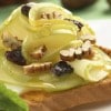 tostadas de manzana verde