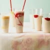 Batido de fresas, plátano y tofu