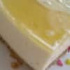 Tarta de queso y gelatina de piña