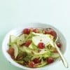 Ensalada de manzana, uvas y apio