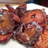 Fresas secas (Alternativa a las patatas fritas)