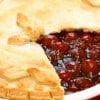 Pie de cereza