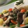 Guiso de carne de res a la campesina