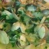 Almejas en salsa