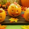 Ensalada de fruta, para Halloween
