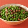 Guisantes con pancetta