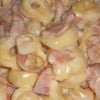 Tortellinis de queso con salsa de bacon