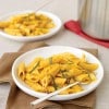 Pasta con salsa de calabaza cremosa