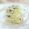Galletas de arándano y pistacho