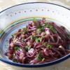 Espaguetis al vino