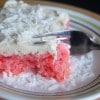 Tarta de fresa y piña