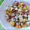 Ensalada de frutas y hinojo