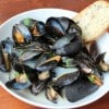 Mejillones en caldo tailandés