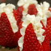 Fresas rellenas