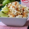 Palomitas con un toque de paprika y lima