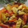 pollo con verduras
