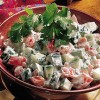 Ensalada fresca con yogur