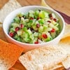 Ensalada de piña y granada