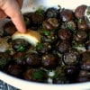 champiñones asados