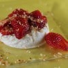 Queso ricotta con un toque de vainilla y fresas