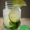 Mojitos de pepino y menta