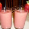 Batido de fresas