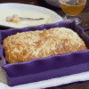 Bizcocho de calabacín y queso parmesano