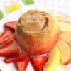Dip de yogur y mantequilla de maní