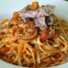 Espagueti con caballa