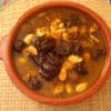 Tajine de ternera con ciruelas