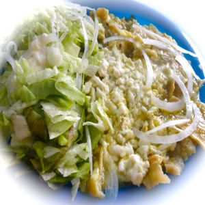 Chilaquiles en Salsa Verde Light