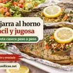 Mojarra al horno fácil y jugosa