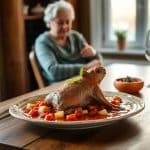Receta de conejo en salsa de la abuela
