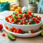 Receta de pico de gallo