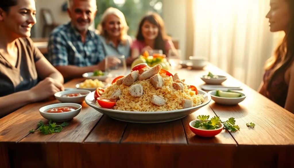 receta de arroz con pollo peruano