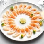 Receta de carpaccio de gambas fácil y deliciosa