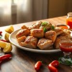 Receta de pollo cajún crujiente