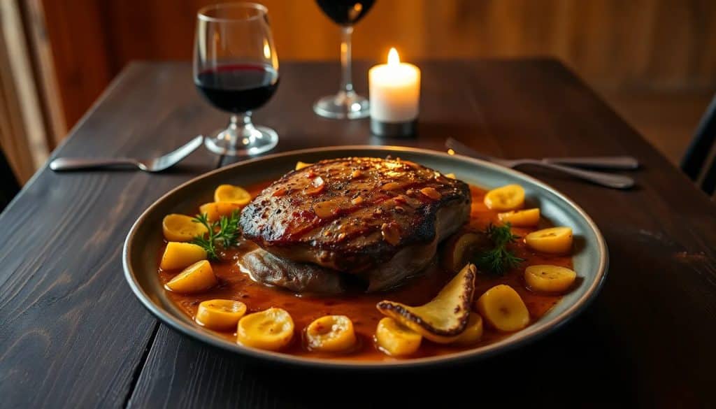 receta de solomillo de cerdo en salsa de champinones