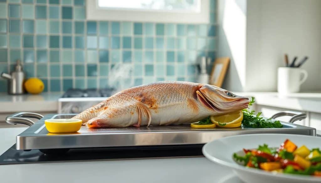 receta de filete de pescado a la plancha sin que se pegue